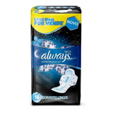 Absorvente Always Noites Tranquilas Cobertura Seca Com Abas