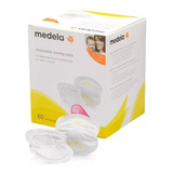 Absorvente Descartável Para Seios Medela 60 Unid Save Dry