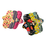 Absorvente Ecológico Impermeável Kit Super Absorção 6 Un Circulare 1 Kit 6