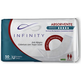 Absorvente Geriátrico Pós Parto Pós Operatório Infinity 50 Unidades