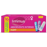 Absorvente Interno Intimus Super 16u