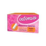 Absorvente Interno Intimus Super 8 Unidades