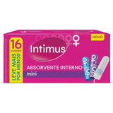 Absorvente Interno Mini Com 16 Unidades Intimus