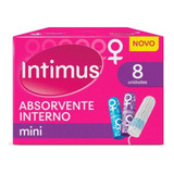 Absorvente Intimus Interno Mini C 8 Unidades