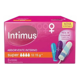Absorvente Intimus Interno Super C 8 Unidades