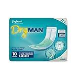 Absorvente Masculino Branco Drymant 10 Unidades