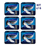 Absorvente Naturalmente Max Noturno C 8u Sem Abas kit C 6 