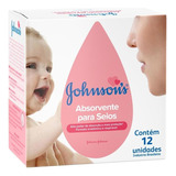Absorvente Para Seios Johnsons 12 Unidades