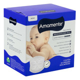 Absorvente Para Seios Noite E Dia 24 Un Amamente Premium Cor Branco