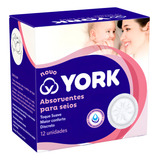 Absorvente Para Seios York Amamentação 24 Und Discreto