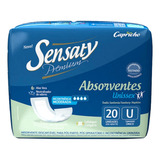Absorvente Sensaty Premium Com Fita Adesiva 60unidades