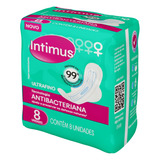 Absorventes Femininos Intimus Antibacteriano Ultrafino Com