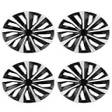 ABX Calotas Calotas De 16 Conjunto De 4 Calotas De 16 Calotas De Reposição Material Abs Para Capa De Aro De Roda Calota De Encaixe Para Carro Caminhão Suv Para Toyota Cam 16 Polegadas
