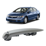 Acabamento Alavanca Freio De Mão Honda Civic 07 11 Cinza