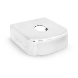 Acabamento Capa Chapa Para Engate De Reboque Cromada Em Inox