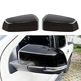 Acabamento Da Capa Do Espelho Retrovisor De Porta Adequado Para Caminhão Ford Ranger XL XLT Lariat Raptor 2024 Espelho Retrovisor Lateral Da Porta Cobertura Total Acessórios De Decoração Preto