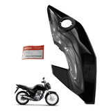 Acabamento Lateral Farol Direito Fan 125 Preto 2014 A 2018