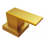 Acabamento Metal Gold Alavanca Quadrado