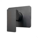 Acabamento P Registro Monocomando Base Docol Black Matte