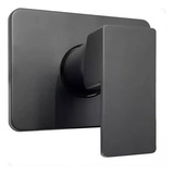 Acabamento P registro Monocomando Quadrado Base Docol Preto