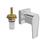 Acabamento Para Registro De Pressão Até 1- Com Mecanismo 1-2 Volta Level Deca Cromado