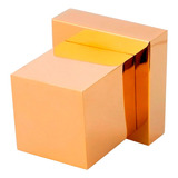 Acabamento Para Registro Quadrado Metal Base Deca Dourado