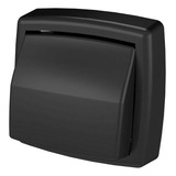 Acabamento Para Valvula Descarga Deca Hydra Max Abs Preto