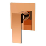 Acabamento Quadrado P Monocomando Chuveiro Deca Rose Gold