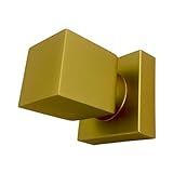 Acabamento Quadrado Para Registro De Banheiro Chuveiro Dourado Gold Fosco Metal Padrão Deca Polo Metais