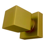 Acabamento Quadrado Registro Dourado Fosco Metal Padrão Deca