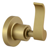 Acabamento Registro Alavanca Dourado Fosco Padrão Deca 3 4