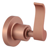 Acabamento Registro Alavanca Rose Gold Fosco Padrão Deca 3 4