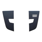 Acabamento Tampa Grade Inferior Compatível Volvo Fh Par 2 Pç