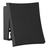Acabamento Válvula De Descarga Abaulado Hydra Deca Docol Flat Preto Fosco Potenza
