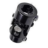 Accsoe Single Universal Steering Black U Joint Shaft 3 4 DD X 1 DD 83mm