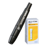 Accu chek Softclix 25 Lancetas Black Lancet