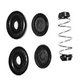 ACDelco Kit De Reparo Profissional De Cilindro De Roda De Freio A Tambor Traseiro 18G71 Com Mola Botas E Tampas