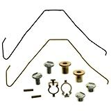 ACDelco Kit Profissional De Ferragens De Freio De Estacionamento Traseiro 18K2439 Com Clipes- Molas- Ajustadores E Pinos