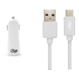 Acendedor 2 Saídas Cabo Usb 2 0 Tipo C 1 2 Metros