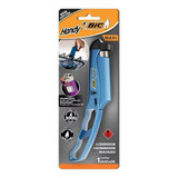 Acendedor Bic Handy Com Isqueiro Fogão Recarregável Multiuso