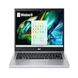 Acer Notebook Aspire 3 A314 36P 35UU Slim Tela IPS Full HD De 14 Polegadas Processador Intel Core I3 N305 Gráficos Intel UHD LPDDR5 De 8 GB SSD NVMe De 128 GB Wi Fi 6 Windows 11 Home No