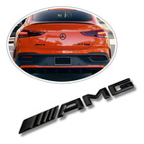 Acessorio Mercedes Adesivo Emblema 3d Amg Tampa Traseira