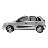 Acessorios Adesivos Lateral E Traseira Corsa Hatch Chevrolet