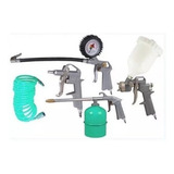 Acessorios Compressor Stels 5 Pç Pistola Pintura Calibrador