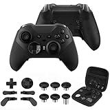 Acessórios Do Controlador Para Xbox One Elite Série 2 D Pad Bastões Pás Acessórios De Controlador Personalizáveis DIY Kit De Componentes Duráveis Com Estojo De Armazenamento Preto 