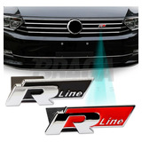 Acessorios Emblema Rline Grade Golf Jetta Passat Polo R Line