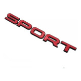 Acessórios Emblema Traseiro Land Rover Sport Evoque Vermelho