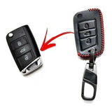 Acessórios Golf Mk7 Polo Tsi Gti Capa Couro Chave Canivete