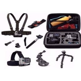 Acessórios Kit Gopro Hero 2 3 4 5 6 7 8 Black Silver White