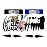 Acessórios Ninja Kit Com 32 Itens Para Cosplays Naruto Asuma